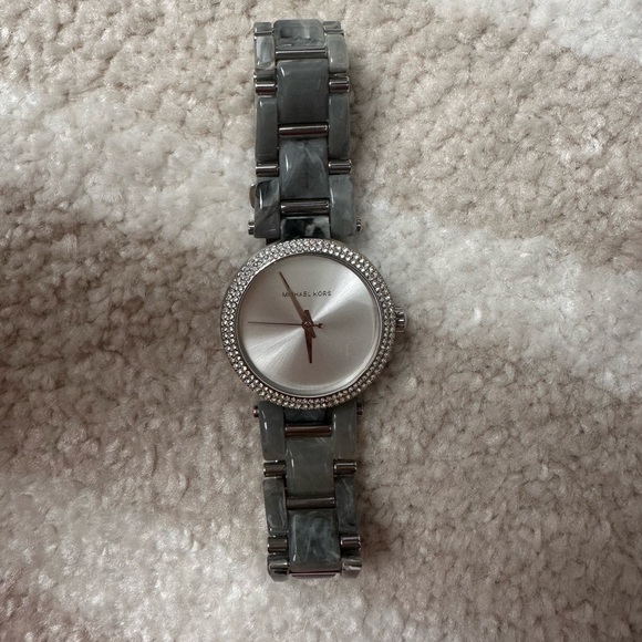 Michael Kors Women’s Watch - Grey Tortoise Shell - Picture 3 of 12